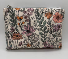 Load image into Gallery viewer, Nylon Wildflower Card Wallet Pouch
