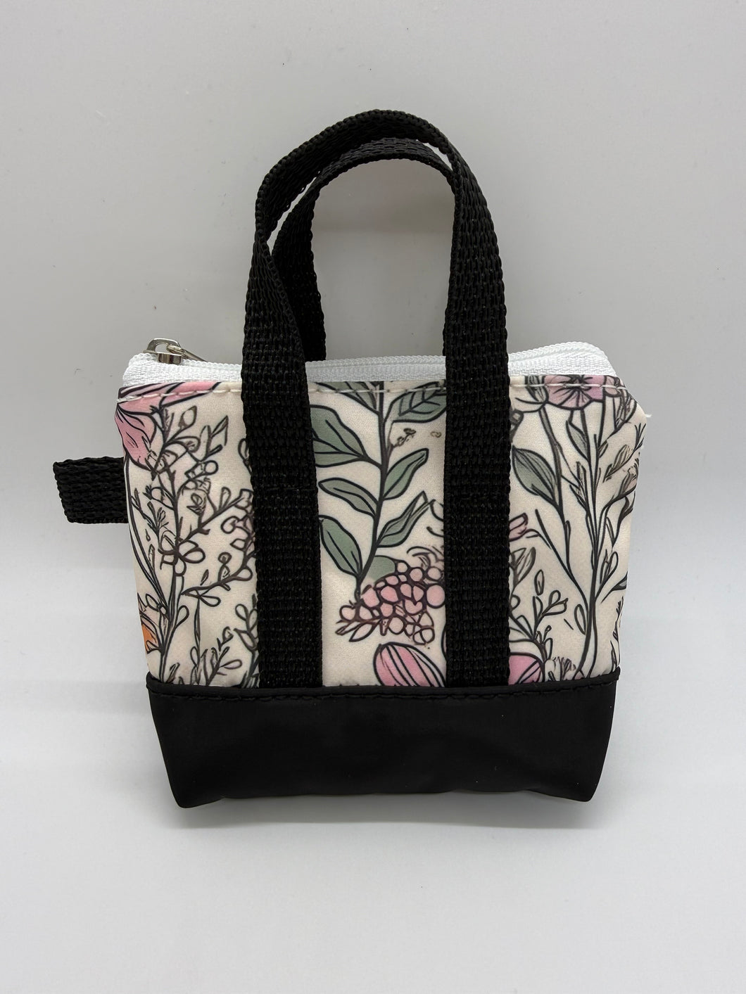 Teeny Tote Bag Charm WILDFLOWER