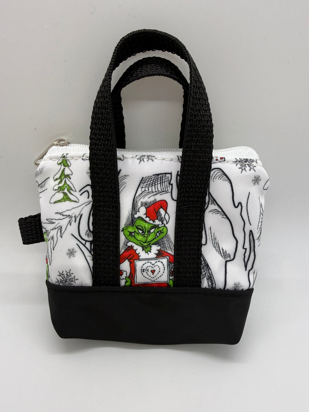 Teeny Tote Bag Charm GRINCH