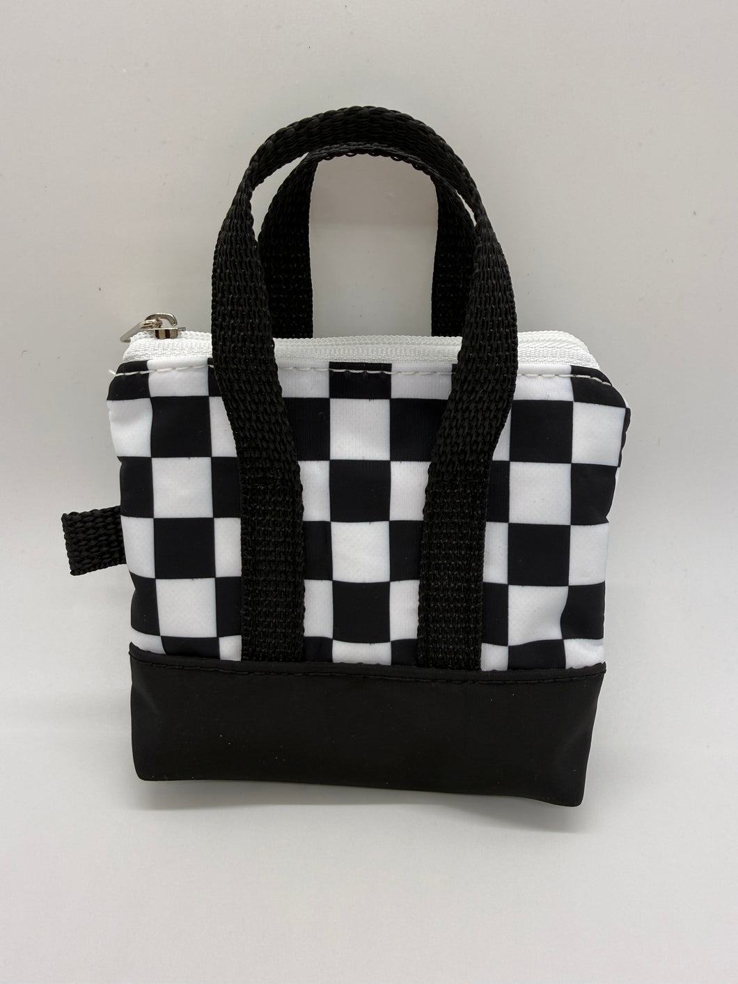 Teeny Tote Bag Charm CHECK