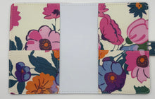 Load image into Gallery viewer, A6 Faux Leather Cover Funky Floral
