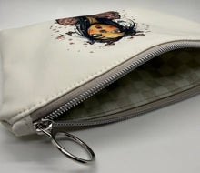 Load image into Gallery viewer, Butterfly Girl Medium Flat Pouch
