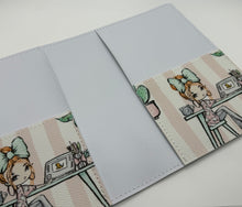 Load image into Gallery viewer, B6 Faux Leather Cover Office Girl
