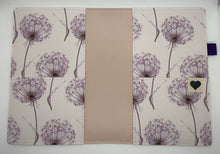 Load image into Gallery viewer, A5 Faux Leather Cover Dandelions
