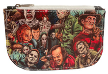 Load image into Gallery viewer, Horror Vinyl Zipper Coin Pouch
