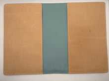 Load image into Gallery viewer, A5 Denim and Leather Monogram Cove
