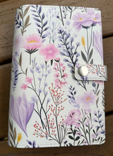 Load image into Gallery viewer, A5 Smooth Faux Leather Cover WildFlowers
