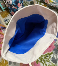 Load image into Gallery viewer, Denim Check Tote Bag
