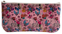 Load image into Gallery viewer, Sewing Mice Vinyl Zipper Pen Pouch
