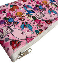 Load image into Gallery viewer, Sewing Mice Vinyl Zipper Pen Pouch
