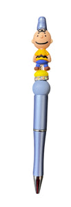 Charlie Brown Beaded Pen