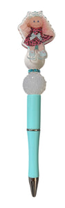 CPK Aqua Beaded Pen