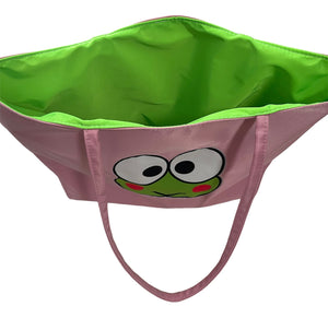 Tote Bag- Nylon Pink Keroppi