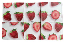 Load image into Gallery viewer, A6 Faux Leather Cover Strawberries
