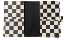 Load image into Gallery viewer, A6 Faux Leather Cover Checkered
