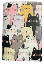 Load image into Gallery viewer, B6 Faux Leather Cover Cats
