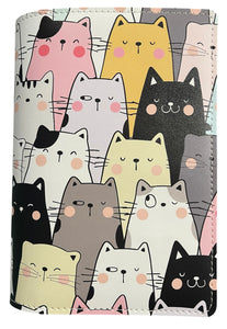 B6 Faux Leather Cover Cats