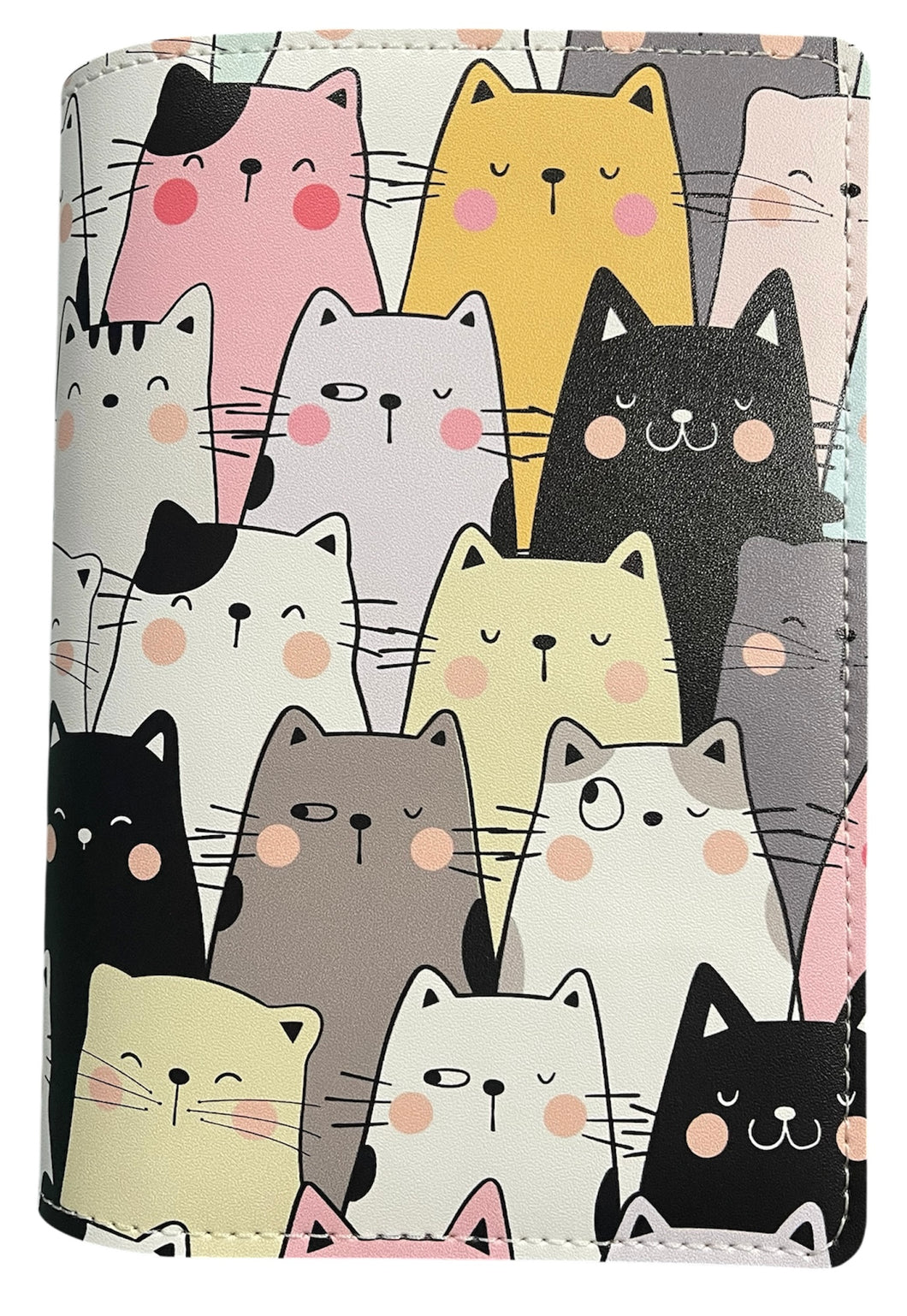 B6 Faux Leather Cover Cats