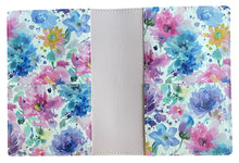 Load image into Gallery viewer, B6 Faux Leather Cover Watercolor Floral
